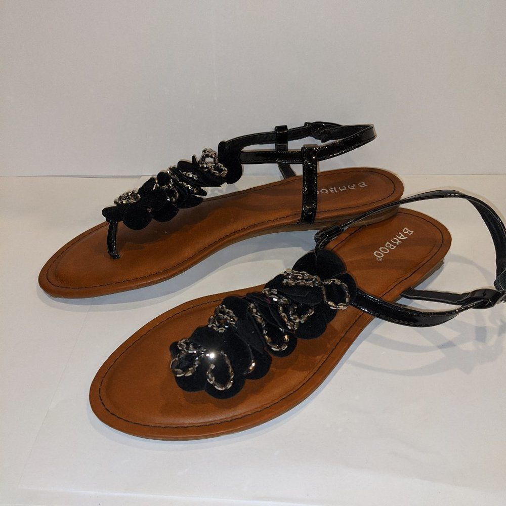Bamboo Sparkle sandals
